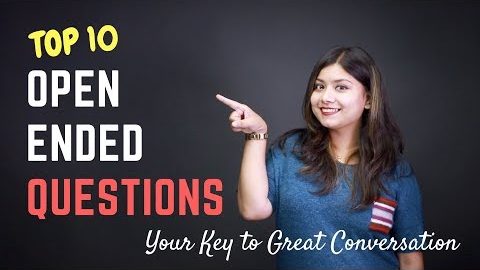 Top 10 Open Ended Questions | Improve your english communication