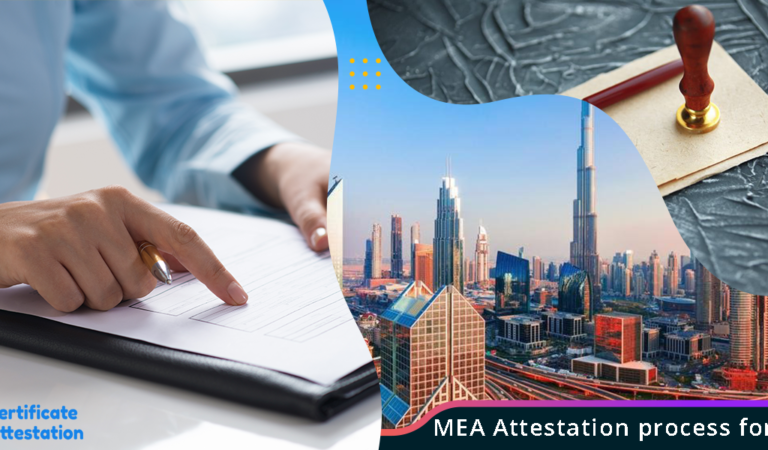 MEA Attestation Process for UAE