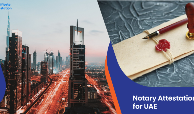 Notary Attestation for UAE