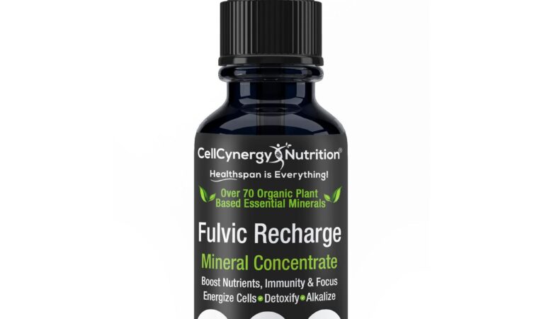 4oz Fulvic Minerals Electrolyte Concentrate – CellCynergy Nutrition