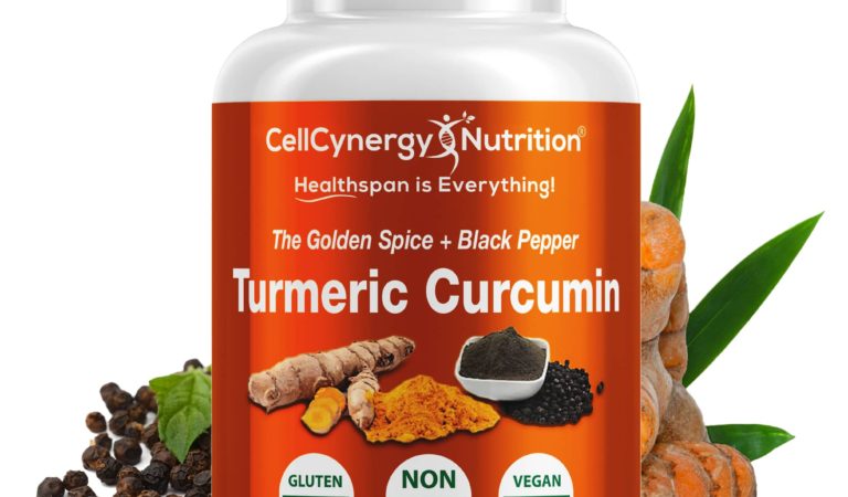 Organic Turmeric Curcumin w/BioPerine – CellCynergy Nutrition