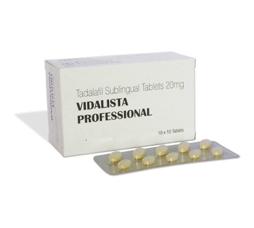 Last Longer and Stay More Potent In Bed With Vidalista Professional