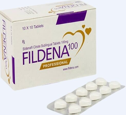 Fildena Professional 100 Buy Sildenafill Pills New ED Pills