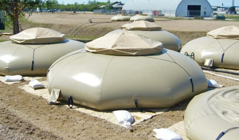 Leading manufacturer of flexi biogas storage onion tanks in India