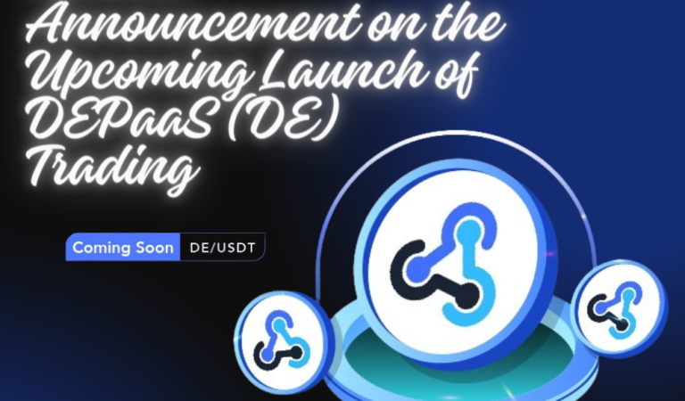 Hotcoin Announcement on the Upcoming Launch of DEPaaS (DE) Trading